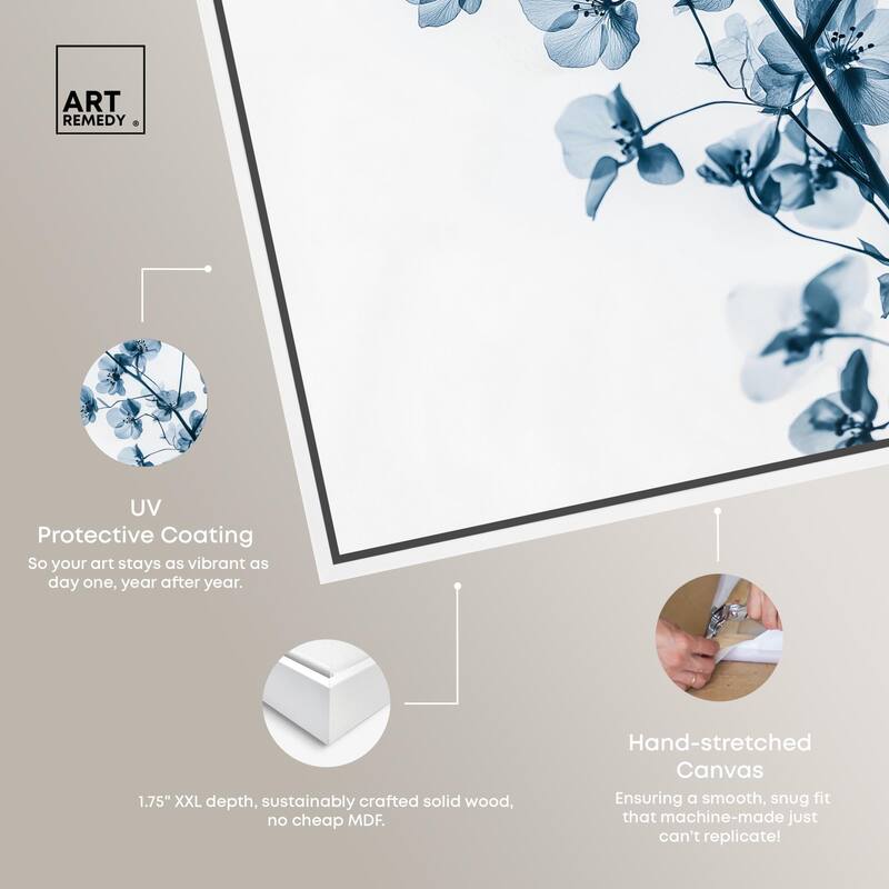 Translucent Petals II Canvas by Art Remedy