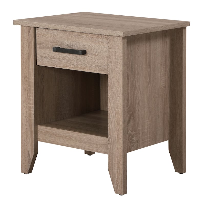 Lennox 1-drawer Wooden Nightstand