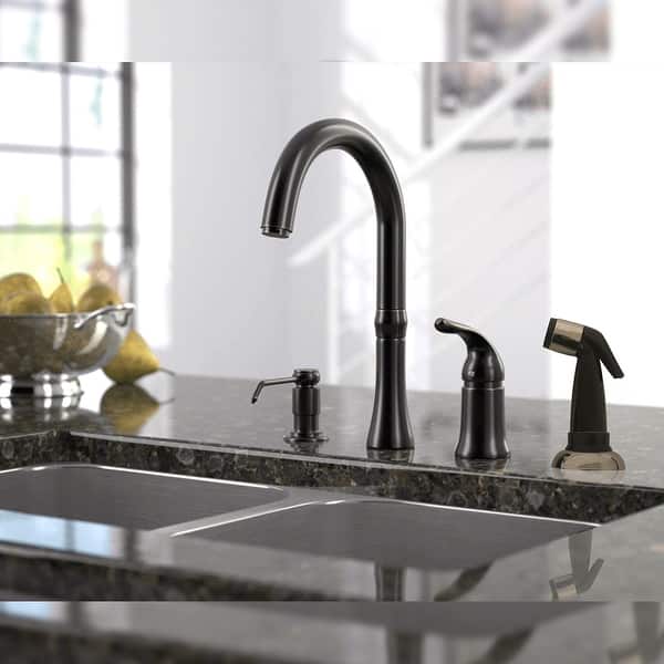 Kitchen Faucet Side Sprayer With Holder In Oil Rubbed Bronze ...