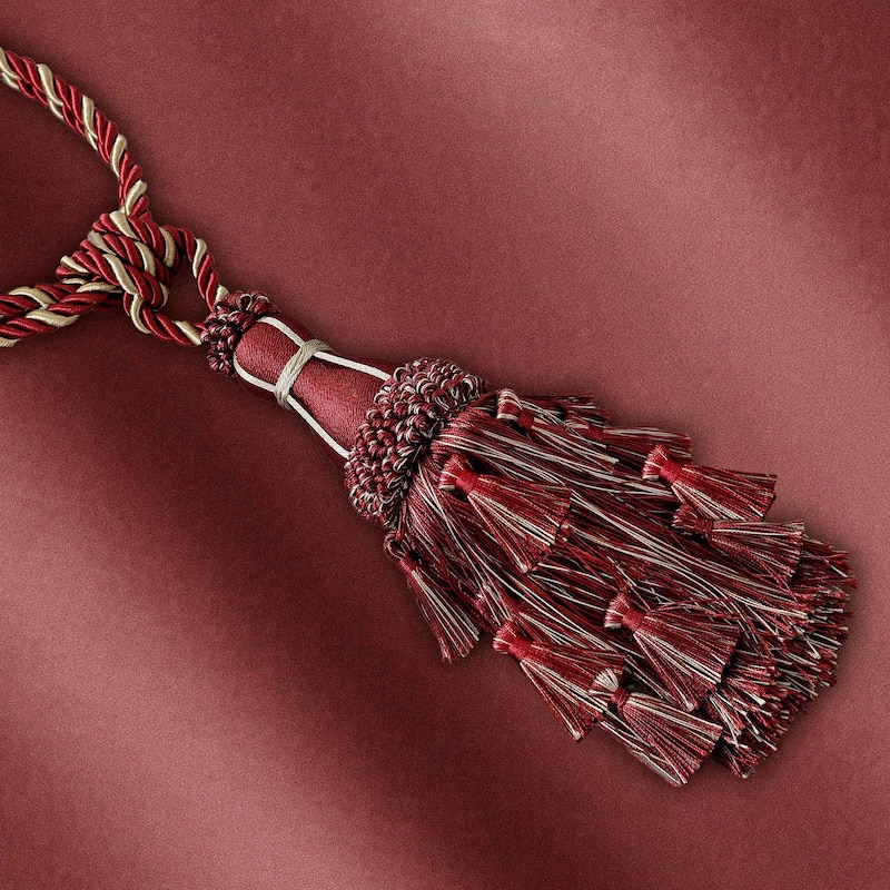 Elrene Charlotte Tassel Curtain Tieback Rope