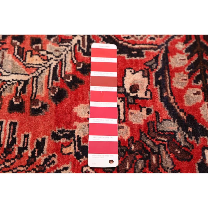 ECARPETGALLERY Hand-knotted Anadol Red Wool Rug - 3'10 x 14'3