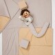 preview thumbnail 2 of 1, Toki Kids, Cloud + Sandcastle Padded Play Mat, Mega Size