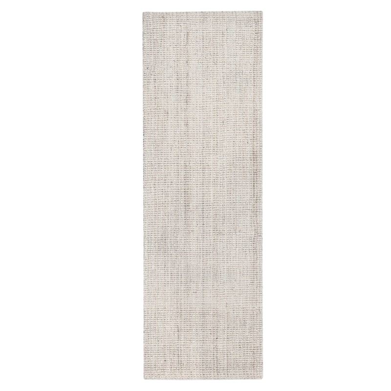 Jani Andes Ivory Jute Handwoven Rug - Ivory - 2'6" x 8'