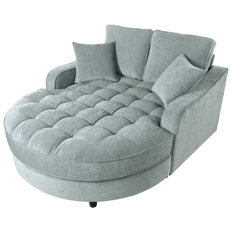 Modern Oversized Chaise Lounge Sofa Bed by Harper & Bright Designs