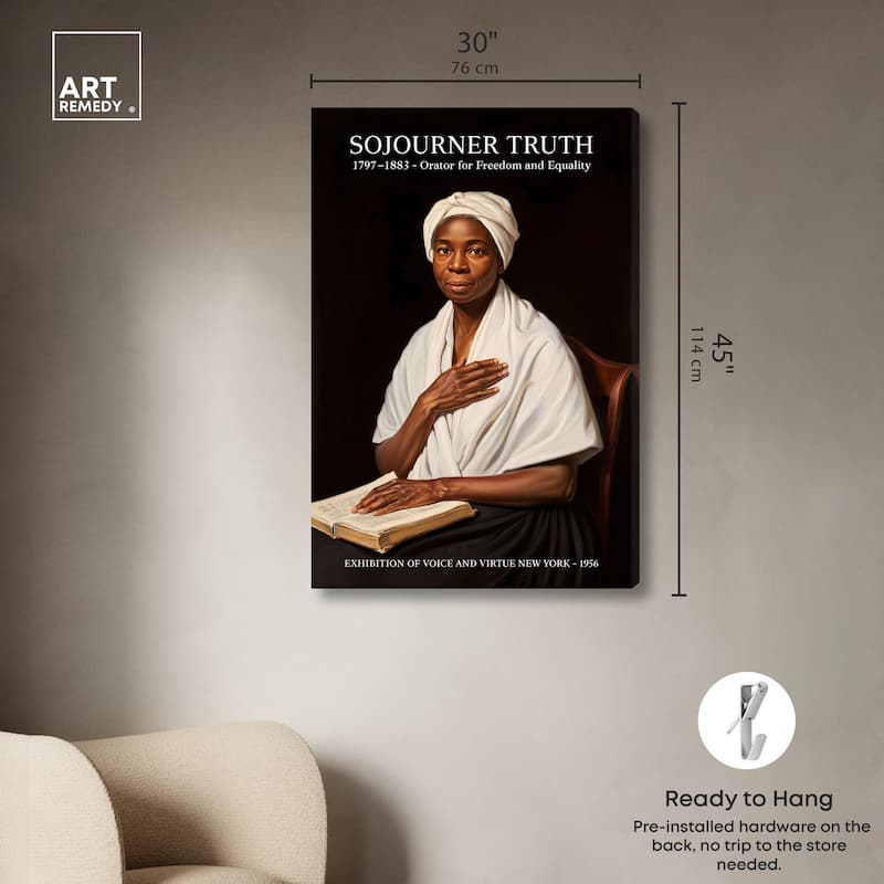 Orator for Equality Canvas by Art Remedy, Gallery Wrapped