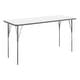 preview thumbnail 39 of 58, Commercial Adjustable Height Rectangular Activity Table-Standard Legs