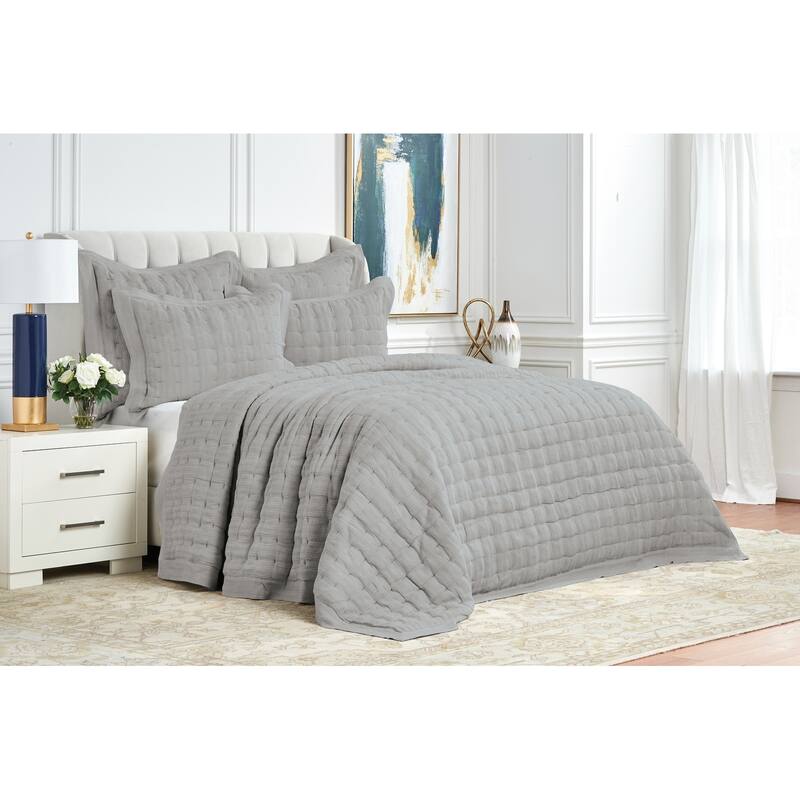 Danette Shale Quilt Set - Queen