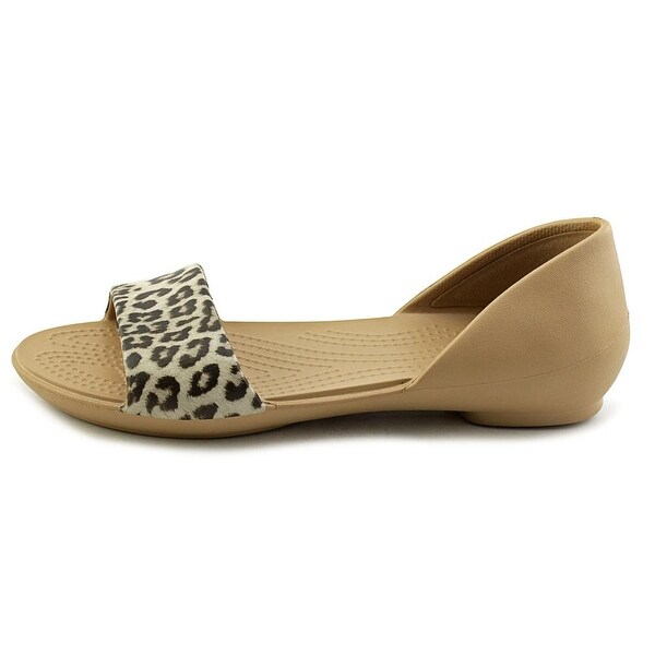 crocs lina graphic flat