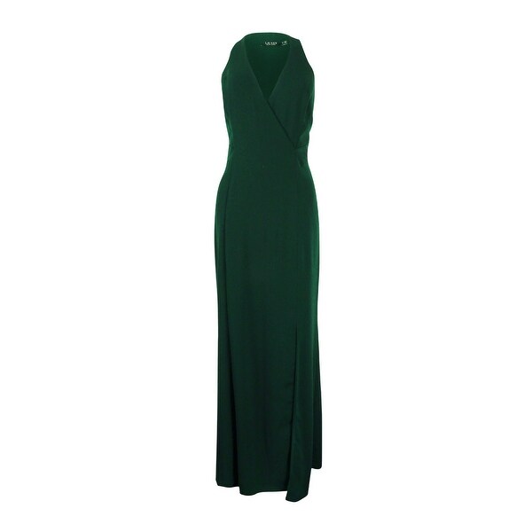 ralph lauren green gown
