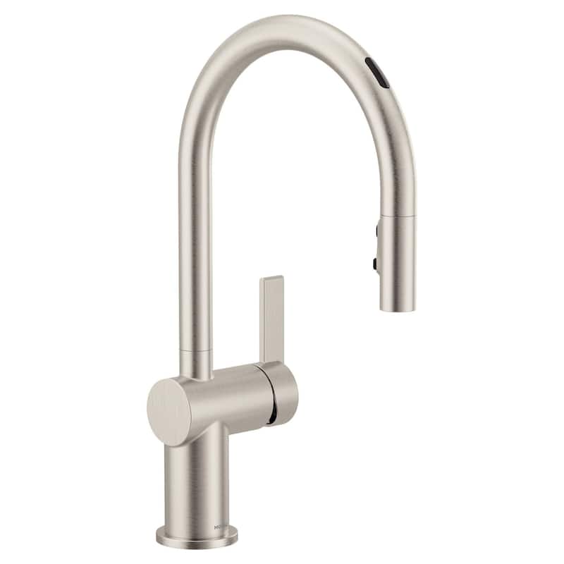 Moen 7622EV Cia 1.5 GPM Single Hole Pull Down Kitchen Faucet with