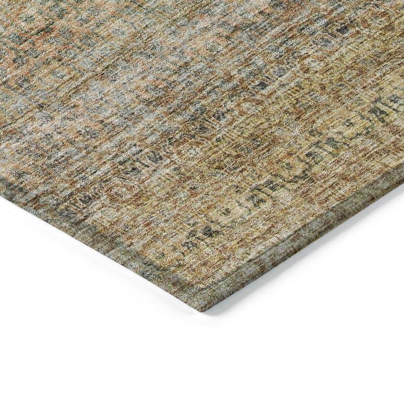 Machine Washable Indoor/ Outdoor Ombre Chantille Rug