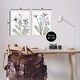 preview thumbnail 27 of 32, Stupell Modern Budding Blooms Framed Giclee Art Design By Albert Koetsier (Set of 2)