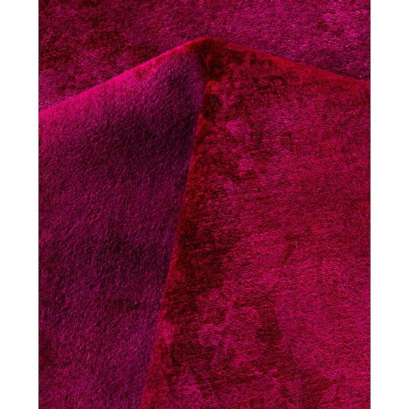 Overdyed One-of-a-Kind Hand-Knotted Area Rug - Pink - 8' 2" x 10' 6"