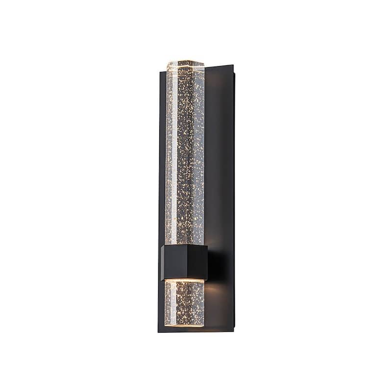 Contemporary Bubble Crystal Linear Tube Dimmable LED Vanity Wall Light