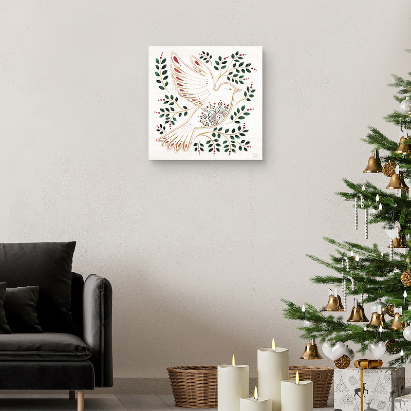 Holiday Sparkle VIII by Dina June Canvas Art Print