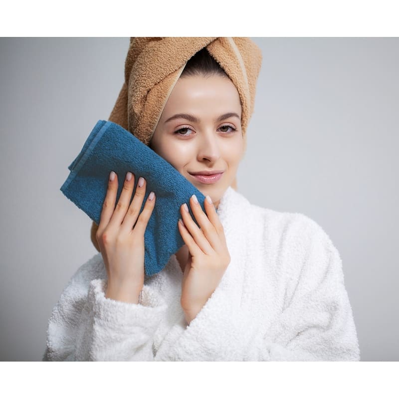 A1HC Wash Cloth Set, 500 GSM 100% Ring Spun Cotton, Oeko-Tex Green Certified, Zero Twist, Quick Dry & Highly Absorbent