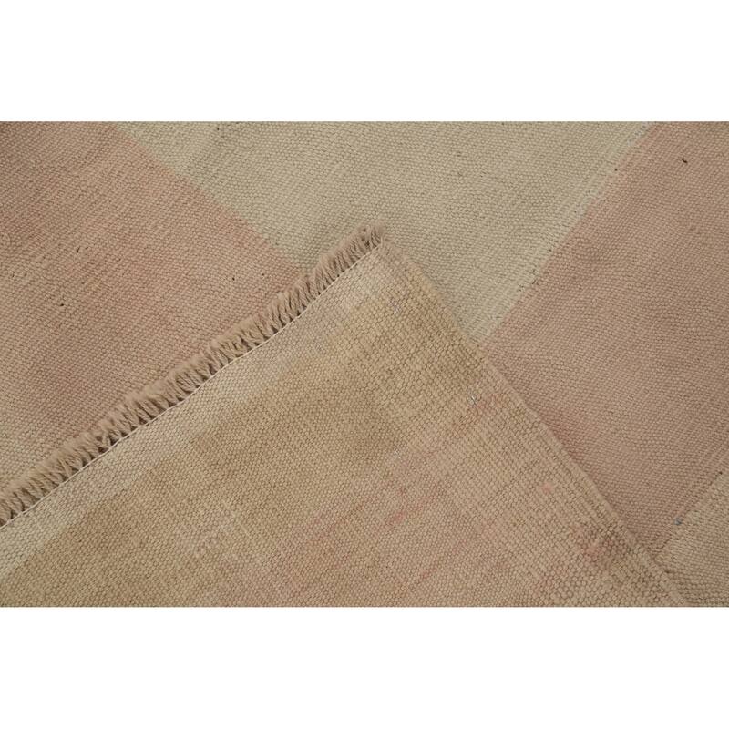 Hand Woven Oriental 100% Wool Carpet Southwestern Tribal Multi-Colored Kilim Area Rug - 11' 6'' X 9' 4''