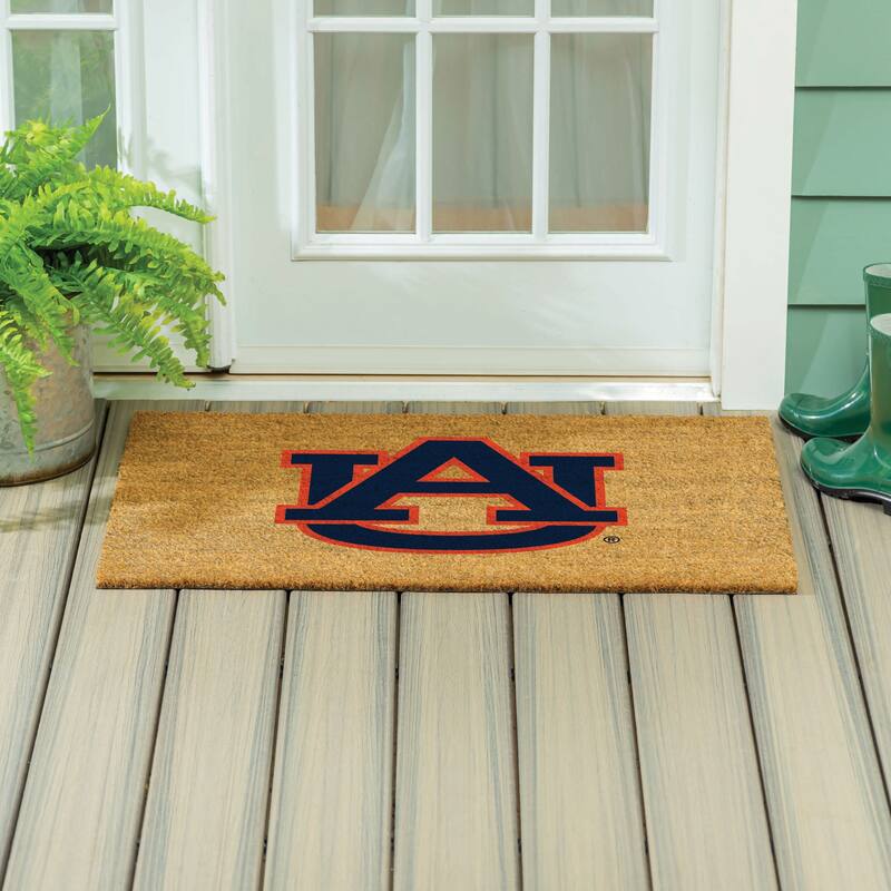 Auburn University Full Color Indoor/Outdoor Coir Mat