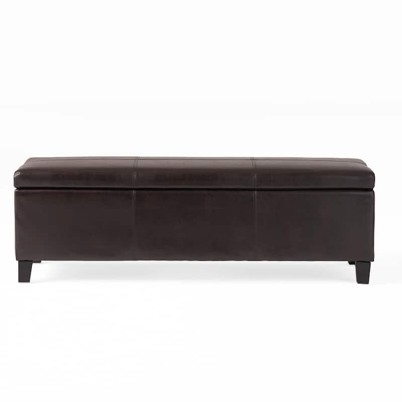 Upholstered Storage Bench for Bedroom Living Room Entryway