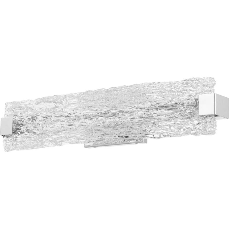 Winter LED Bathroom Vanity Light in Polished Chrome