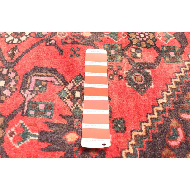 ECARPETGALLERY Hand-knotted Andelz Red Wool Rug - 3'10 x 6'8