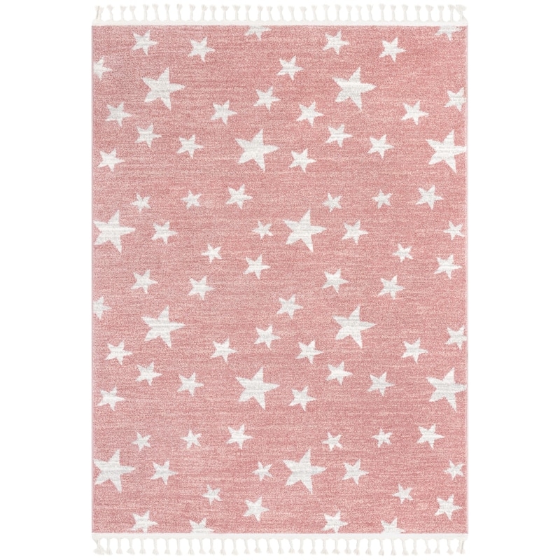 Well Woven Kennedy Stars Plush Area Rug