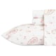 Laura Ashley Cotton Flannel-Soft-Deep Pocket-Sheet & Pillowcase Set