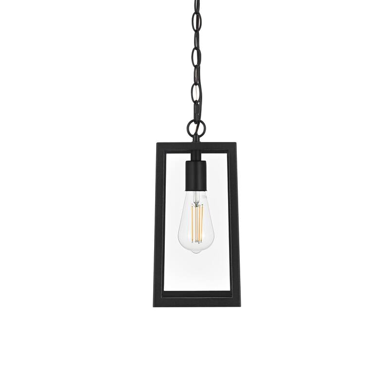 Lachlan 13 inch Outdoor Pendant in Black - 13"