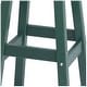 preview thumbnail 57 of 97, Laguna Hdpe All Weather Outdoor Patio 29" Round Bar Stool
