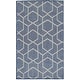 preview thumbnail 23 of 71, Nourison Horizon Indoor/Outdoor Geometric Area Rug 3' x 5' - Denim
