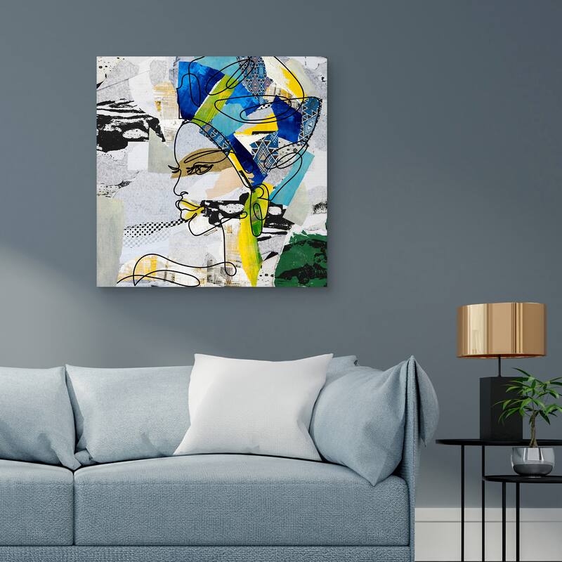 Turban Queen by Nikki Chu Canvas Art Print