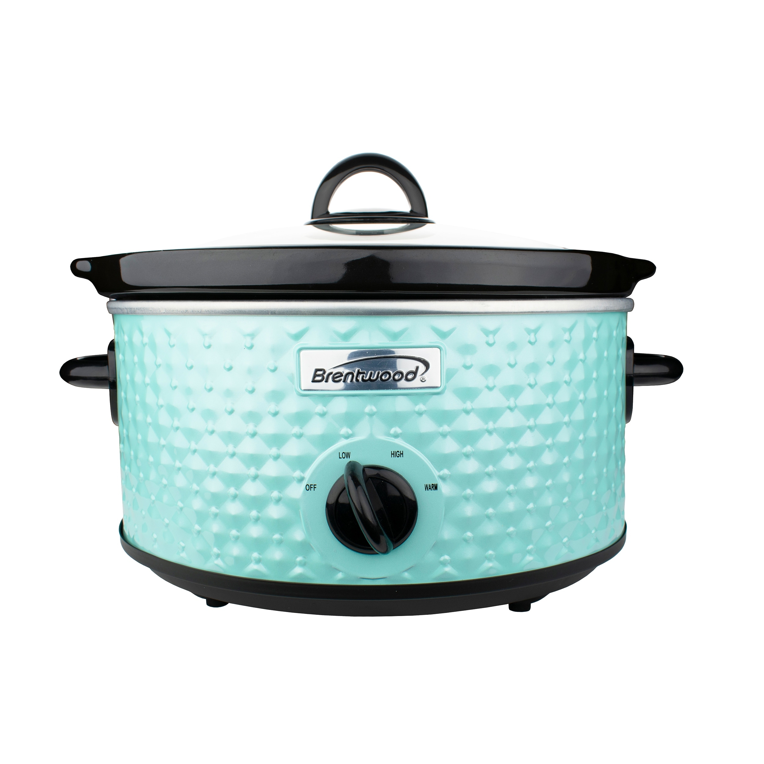 14 Cup Argyle Slow Cooker in Turquoise - On Sale - Bed Bath & Beyond -  37434707