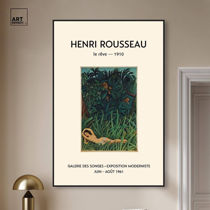Dream in the Jungle Canvas by Art Remedy