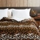 preview thumbnail 26 of 40, Lightweight Printed Safari Animal Flannel Fleece Blanket