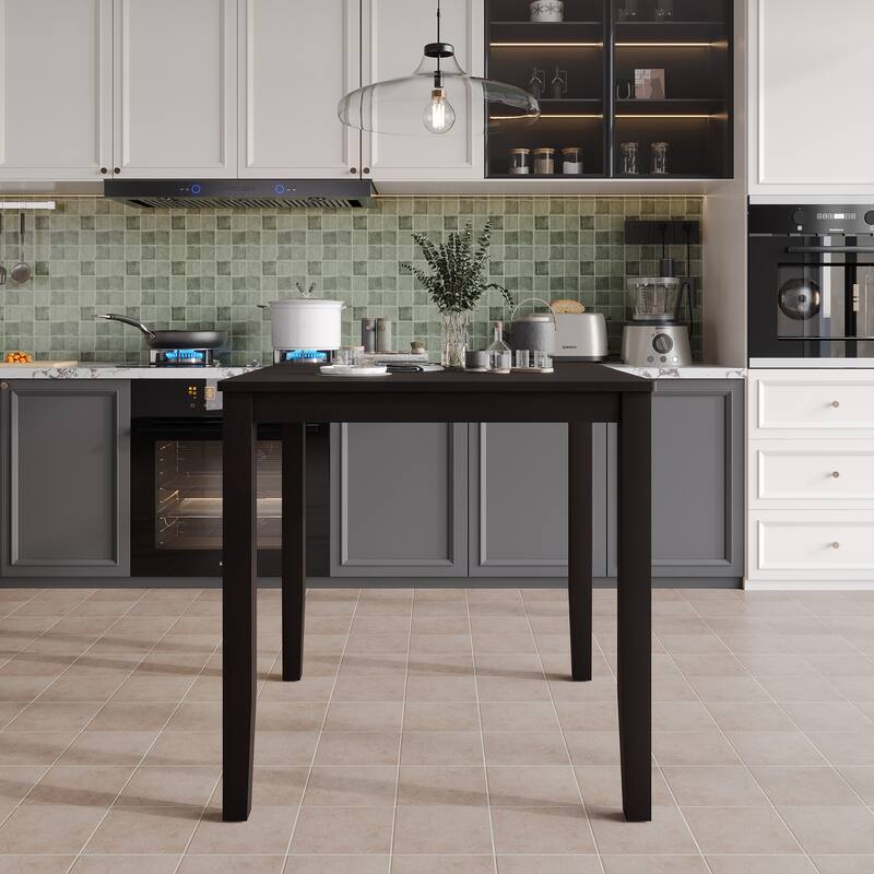 CraftPorch Simple Classy Square Counter Height Dining Table