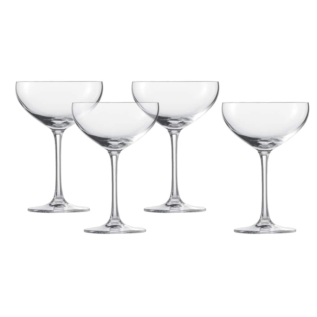 Schott Zwiesel Bar Special Glass, 9.5 Oz Champagne (Set of 4), Clear