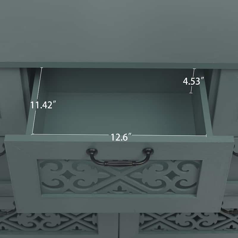 7 Drawer Cabinet American Furniture Suitable for Bedroom - N/A