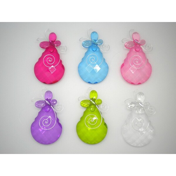 Butterfly Teardrop Acrylic Suncatcher