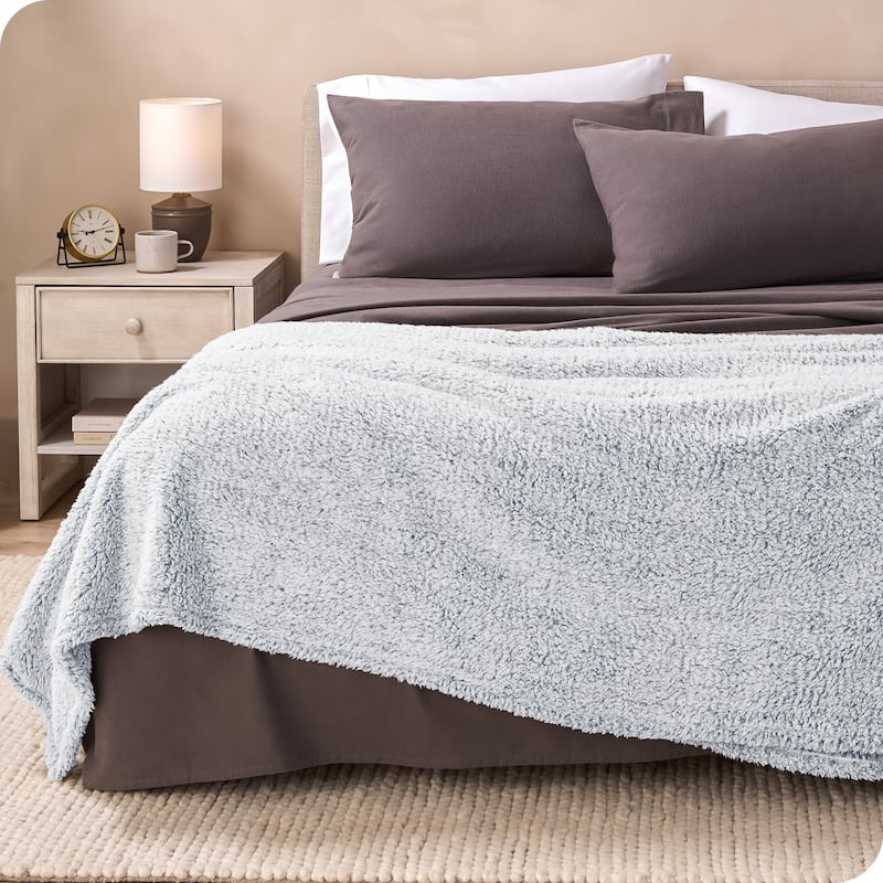 Faux Shearling Blanket
