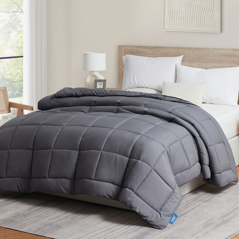 Empyrean All Season Lightweight Down Alternative Comforter - Oversized King - Gray