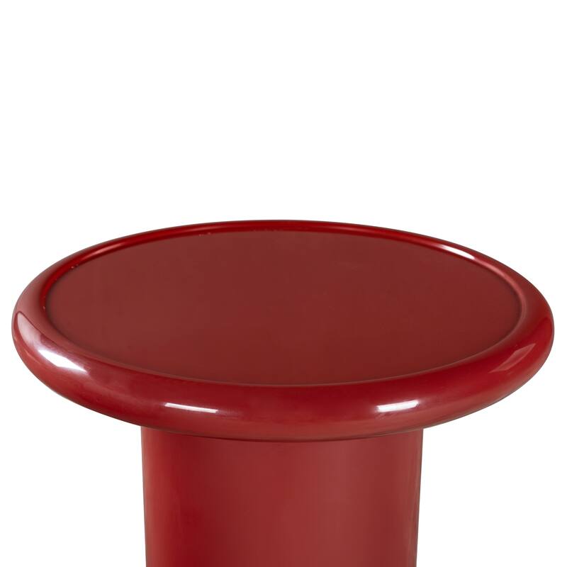 SAFAVIEH Couture Lollita Round Concrete Accent Table - 18"W x 18"D x 22"H