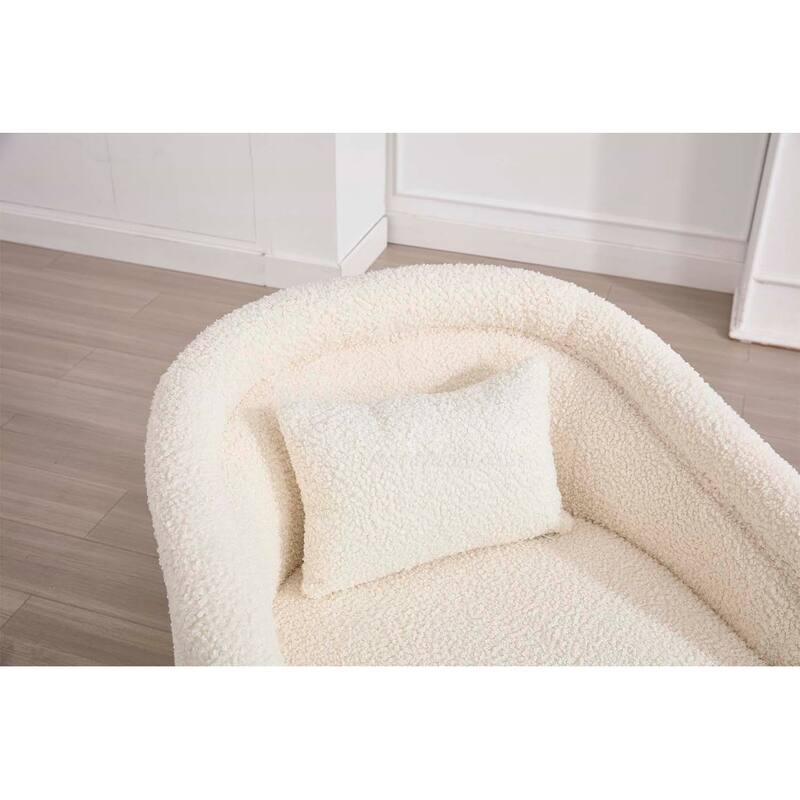 Comfy Pumpkin-Shaped Swivel Chair for Living Room,Bedroom,or Office