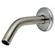 preview thumbnail 10 of 10, Kingston Brass Trimscape 6-Inch Shower Arm with Flange Brushed Nickel/Polished Chrome