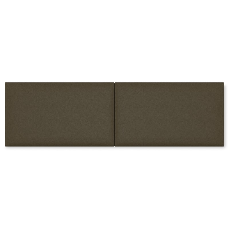 Jaxx Panelist Modern Padded Headboard in Premuim Vegan Leather - Set of 2 Wall Mounted Panels