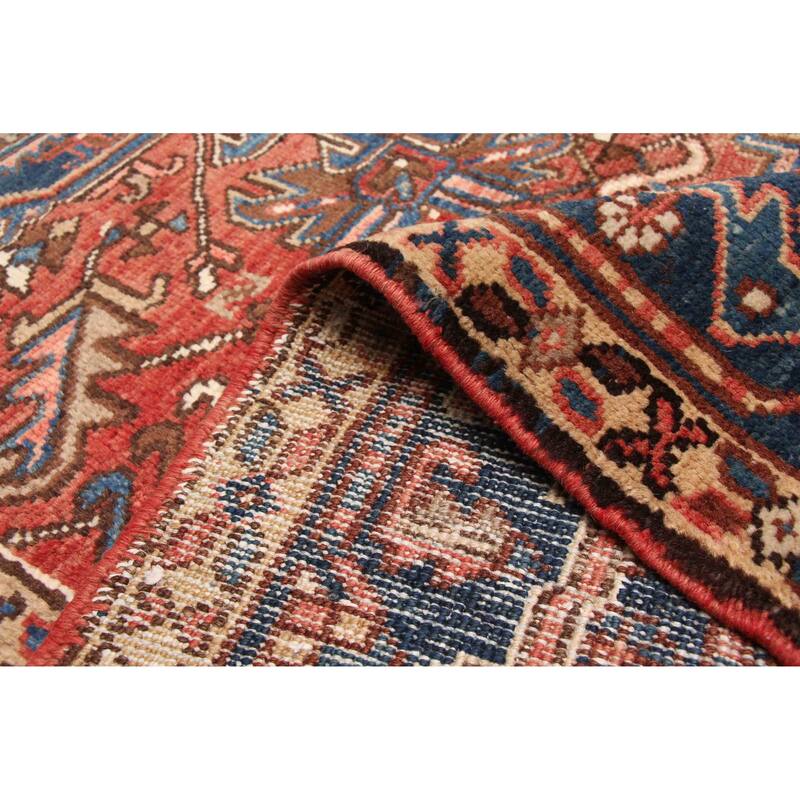 ECARPETGALLERY Hand-knotted Sarabi Light Red Wool Rug - 7'7 x 10'7