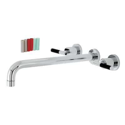 Kingston Brass Kaiser Wall Mounted Roman Tub Filler