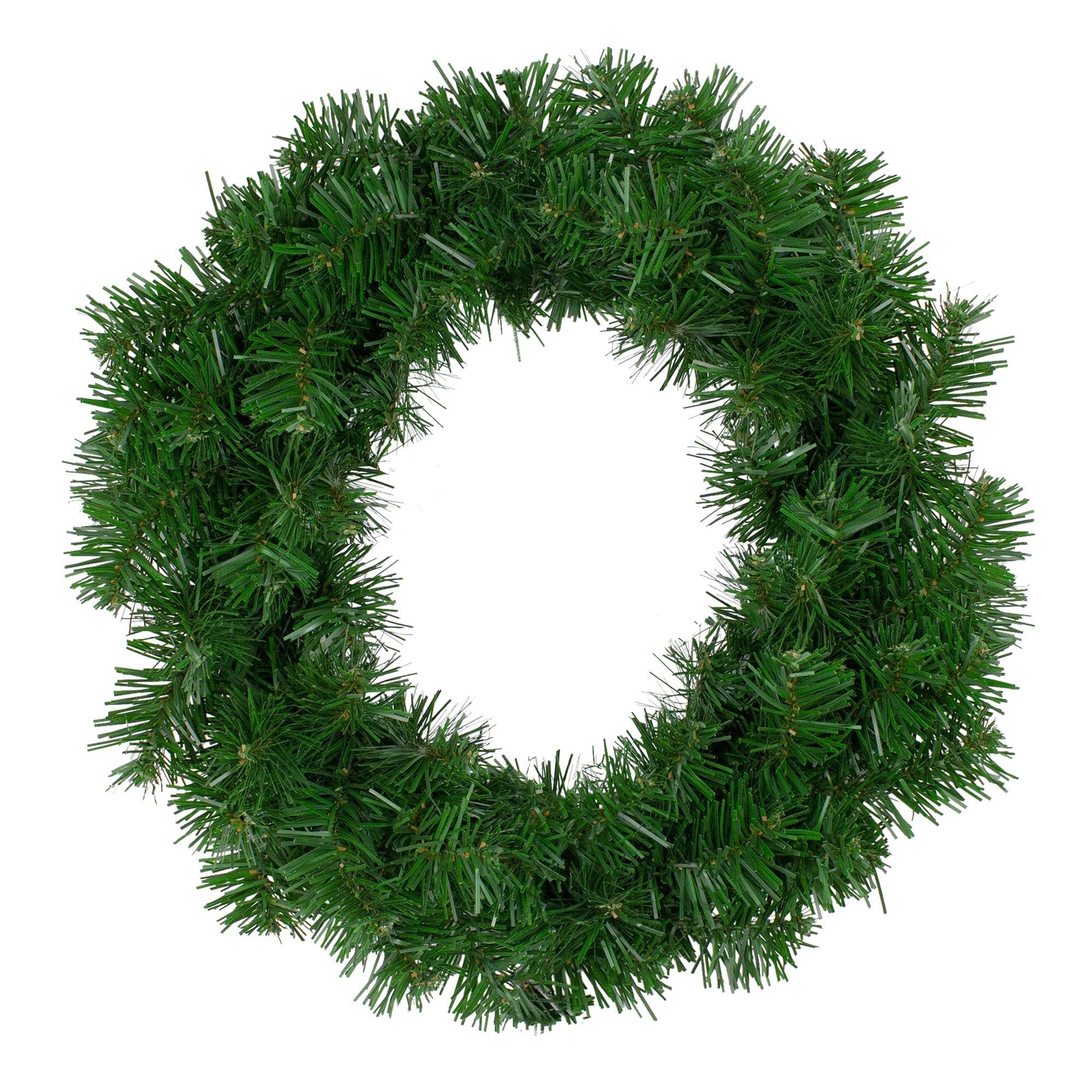 Deluxe Windsor Pine Artificial Christmas Wreath - 16-Inch Unlit - 16"