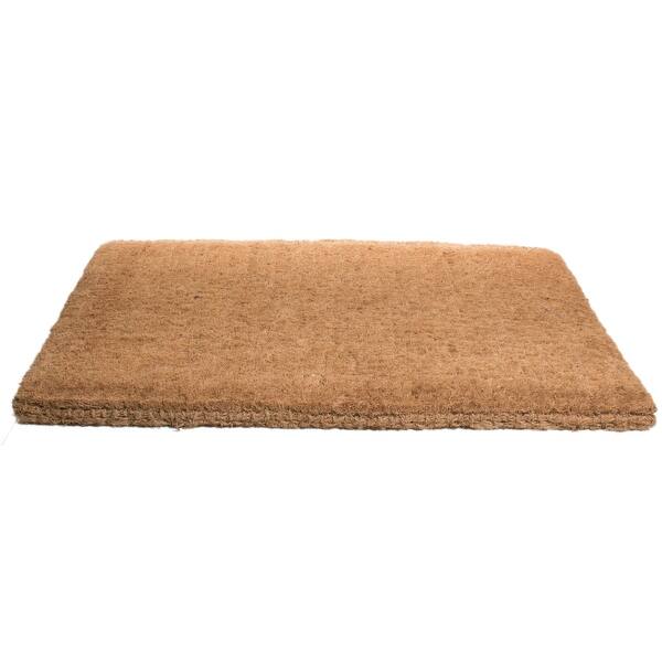 Rubber and Coir Molded Double Door Mat - 18 X 48 - On Sale - Bed