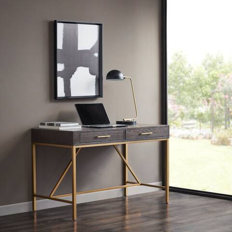 Martha Stewart Sharkey Morocco/ Gold Desk