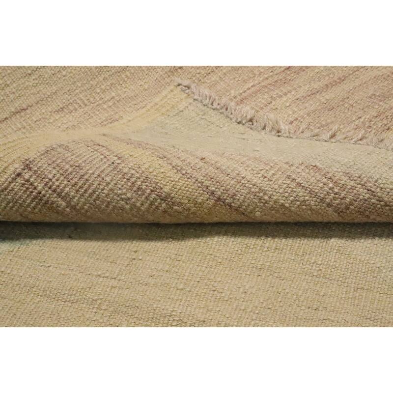 Hand Woven Oriental 100% Wool Carpet Southwestern Modern Multi-Colored Kilim Area Rug - 5' 1'' X 3' 2''
